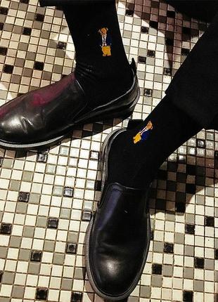 Носки с мишками  в стиле polo ralph lauren3 фото