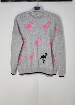 Классный свитер реглан свитшот кофта удлиненный оверсайз на девочку1 фото