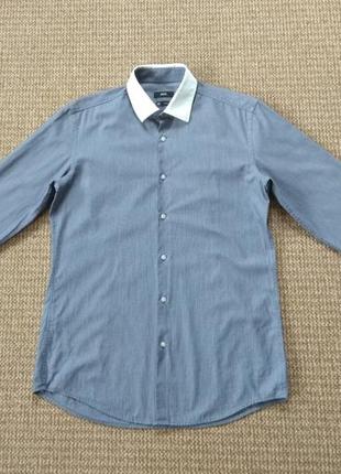 Hugo boss сорочка slim fit оригінал (m-l)