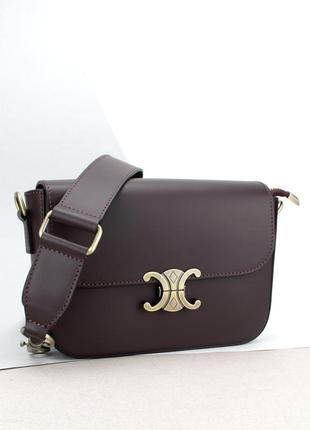 Сумка жіноча шкіряна в стилі селін virginia conti 03374