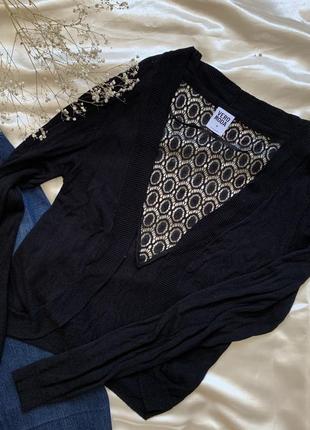 Болеро с ажурной спинкой