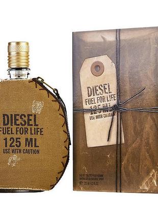 Туалетная вода мужская diesel fuel for life 125 мл