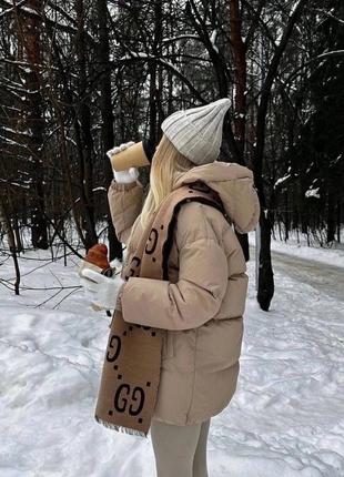 Стильная куртка оверсайз зима
