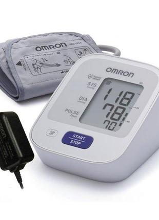 Omron m2 basic (hem-7121-aru) автоматический тонометр на плечо с адаптером гарантия 5 лет