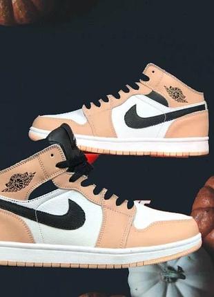 Зимние кроссовки air jordan 1 retro high