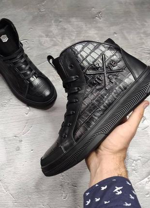 Зимние ботинки philipp plein