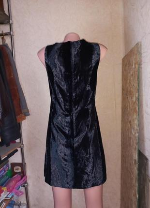 Маленькое чёрное платье versace jeans couture5 фото