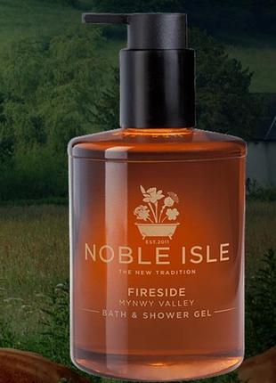 Noble isle fireside shower bath &amp; shower gel гель для ванни та душу , 50 мл