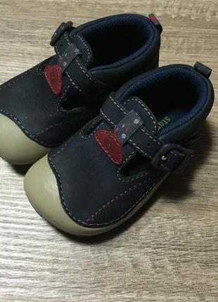 Кожаные туфельки мокасины start rite