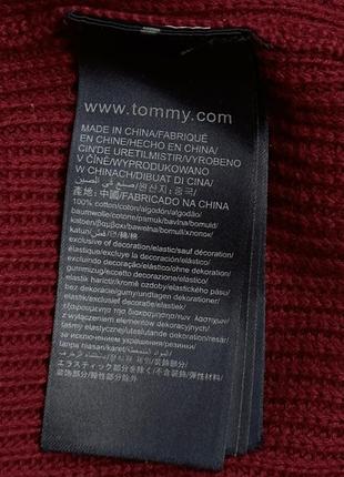 Светр tommy hilfiger denim basic washed knit sweater7 фото