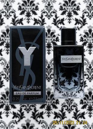 Оригінал чоловічий парфум y by yves saint laurent ароматичні фужерні парфуми edp ysl 7.5 мл