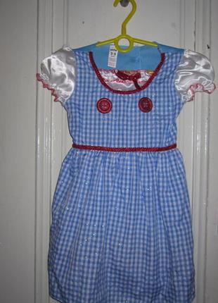 Платье карнавальное,3-5лет1 фото