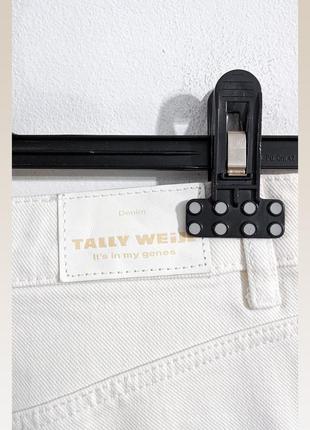 Джинси широкі з високою посадкою tally weijl denim jeans3 фото