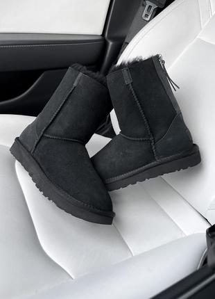 Ugg black zip