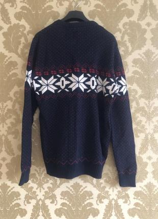 Стильний новорічний светр.2 фото