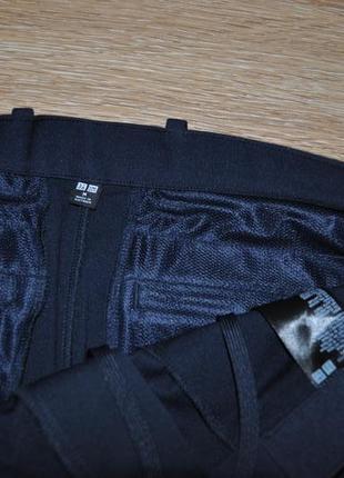 Темно сині завужені брюки від uniqlo7 фото