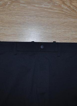 Темно сині завужені брюки від uniqlo6 фото