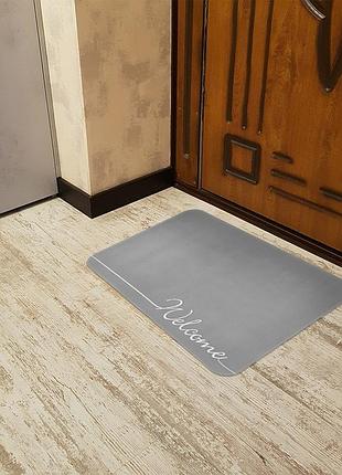 Влагопоглощающий коврик, дверной и в ванную