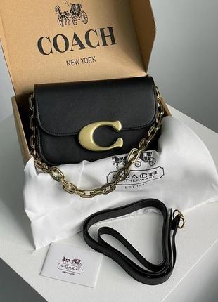 Шкіряна сумка через плече idol co