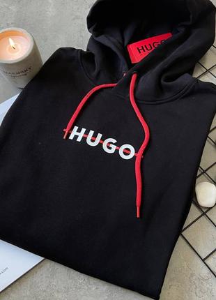 Кофта с капюшоном hugo boss люкс качества