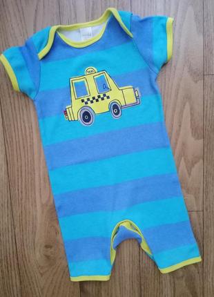 Песочник ромпер mini club на 6-9 мес
