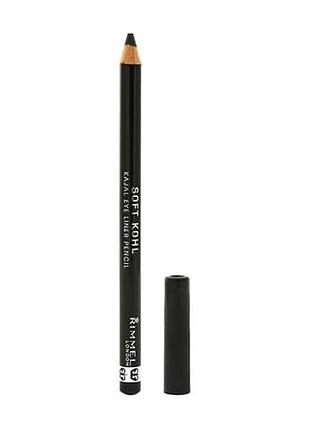 Олівець , підводка  для очей rimmel soft kohl kajal 061 jet black4 фото