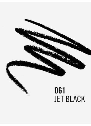 Карандаш, подводка для глаз rimmel soft kohl kajal 061 jet black2 фото