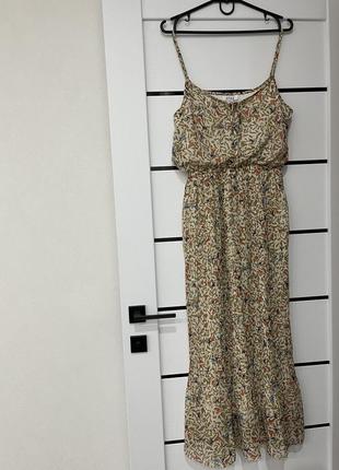 Платье платье сарафан на бретелях юбка плиссе с подкладкой snap2 фото