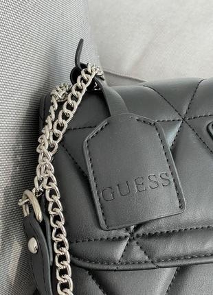 Сумка  guess zippy black8 фото