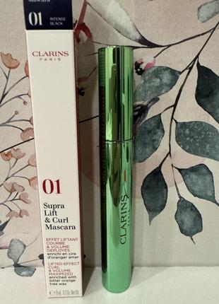 Clarins туш supra lift &amp; curl3 фото