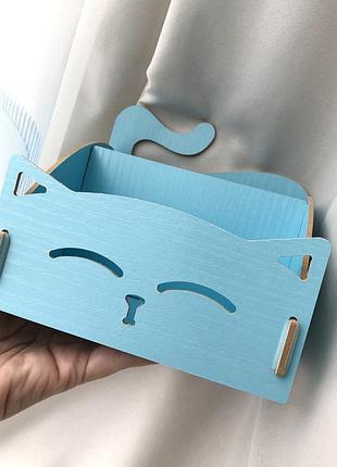 Органайзер, підставка котик, новинка, збірна, новинка, для канцтоварів, кіт