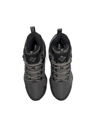 Чоловічі кросівки columbia facet high trinsulate dark grey termo5 фото