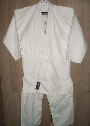 Подростковое кимоно жесткое джиу-джитсу дзюдо размер 170