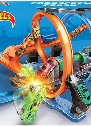 Трек хот вилс невероятные виражи hot wheels