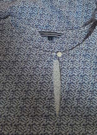 Шикарная блузка в узоры tommy hilfiger made in turkey, 💯 оригинал, молниеносная отправка7 фото