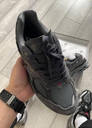 ❄️❄️кроссовки женские  new balance 2002r black  с мехом хутро❄️❄️(зима)6 фото