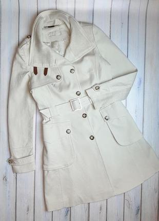 💥1+1=3 брендове бежеве жіноче пальто karen millen, розмір 46 — 48