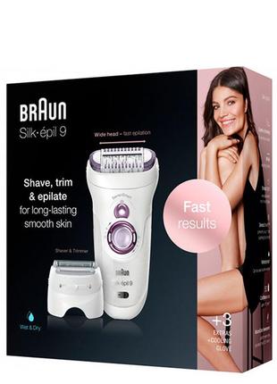 Эпилятор braun silk-epil 9 ses 9-710 sensosmart3 фото