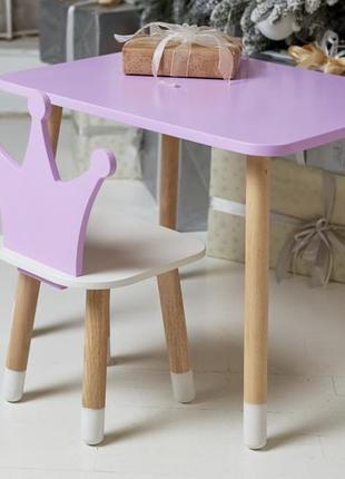 Детский деревянный столик и стульчик, детский стол и стульчик4 фото