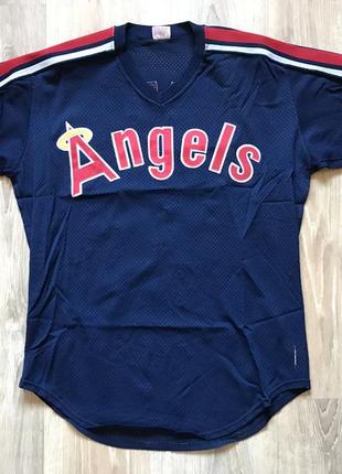 Чоловіча бейсбольна джерсі rawlingsn angels8 фото