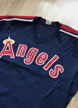 Чоловіча бейсбольна джерсі rawlingsn angels3 фото