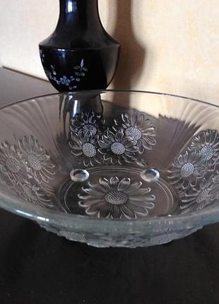 Большая красивая ваза для праздничного стола d - 27 см