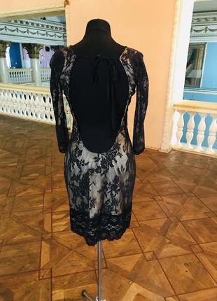 Стильна коктейльна сукня з відкритою спиною вечірня святкова1 фото