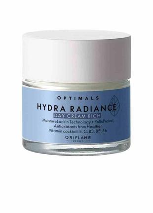 Увлажняющий дневной крем для сухой кожи optimals hydra radiance