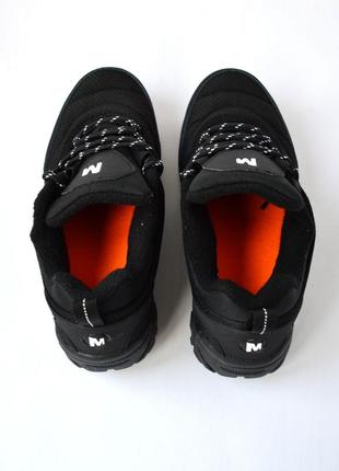 Merrell vibram кроссовки черные женские термо на флисе ботинки низкие теплые осенние зимние евро зима водонепроницаемые отличное качество мерол6 фото