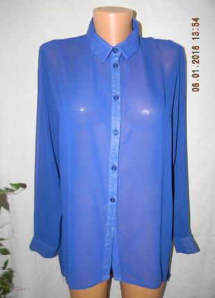 Шифонова блуза - сорочка