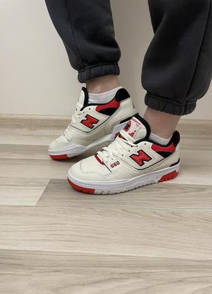 New balance 550 оригинал кроссовки женские кожаные4 фото