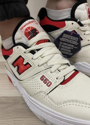 New balance 550 оригинал кроссовки женские кожаные2 фото