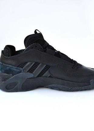Adidas streetball кроссовки мужские кожаные топ качество найк стритбол натуральная кожа зимние с мехом ботинки сапоги высокие теплые5 фото