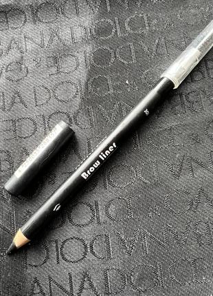 Карандаш для бровей lamel professional с щеточкой